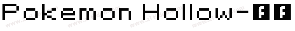 Pokemon Hollow字体转换